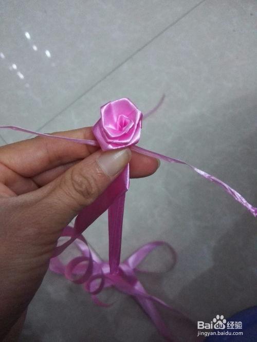 丝带叠玫瑰花视频,轻松制作浪漫玫瑰花